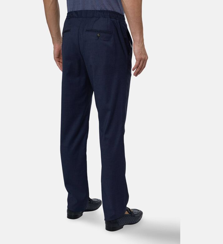 Pal Zileri Tailored Flared Trousers, Model View