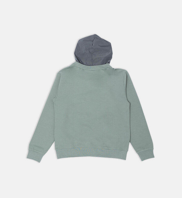 Relaxed-fit Mix-media Hoodie Relaxed-fit Mix-media Hoodie