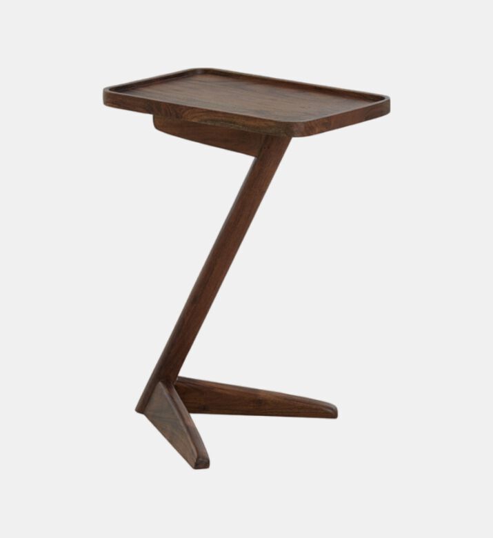 Light and Living Qiano Z-shape Wide Base Table, Packshot View