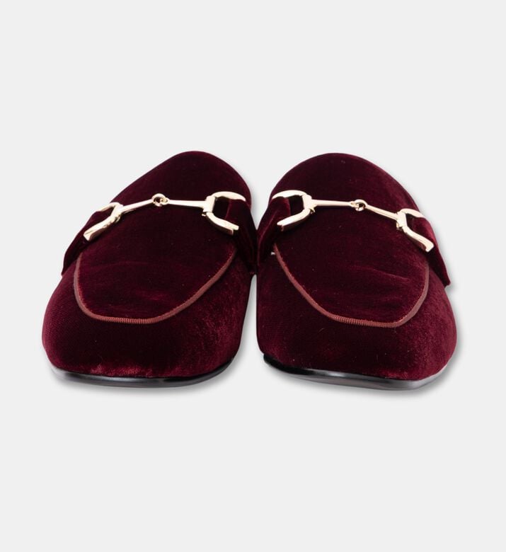 Bibilou Shoes Sabot, Burgundy, Eu-36, Packshot View