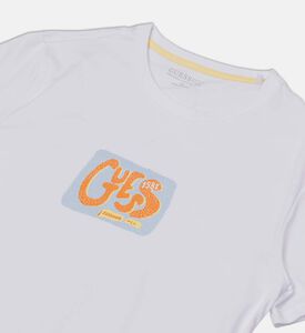 Logo-print Straight Hem T-shirt Logo-print Straight Hem T-shirt