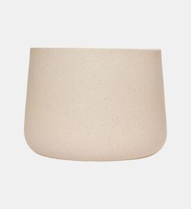 وعاء زرع دائري فايبر كلاي