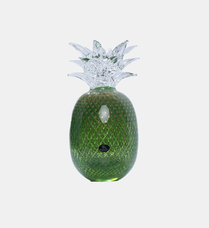 Glass Pineapple Shape Statue