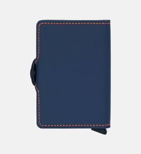 Matte Leather Twin Wallet