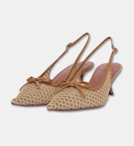 Lola Cruiz Liana Rafia Strap Sandals, Light-brown, Eu-41, Packshot View