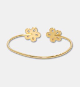 Raife Bangle White Flower, Packshot View