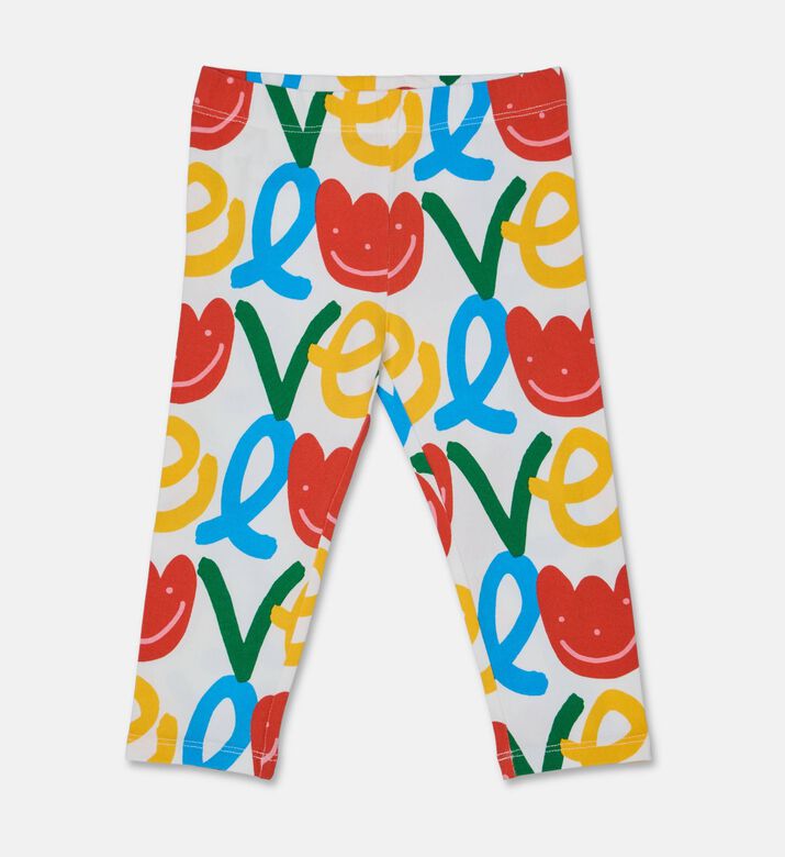 Stella McCartney Graphic Lettering-print Slim-fit Leggings, Packshot View