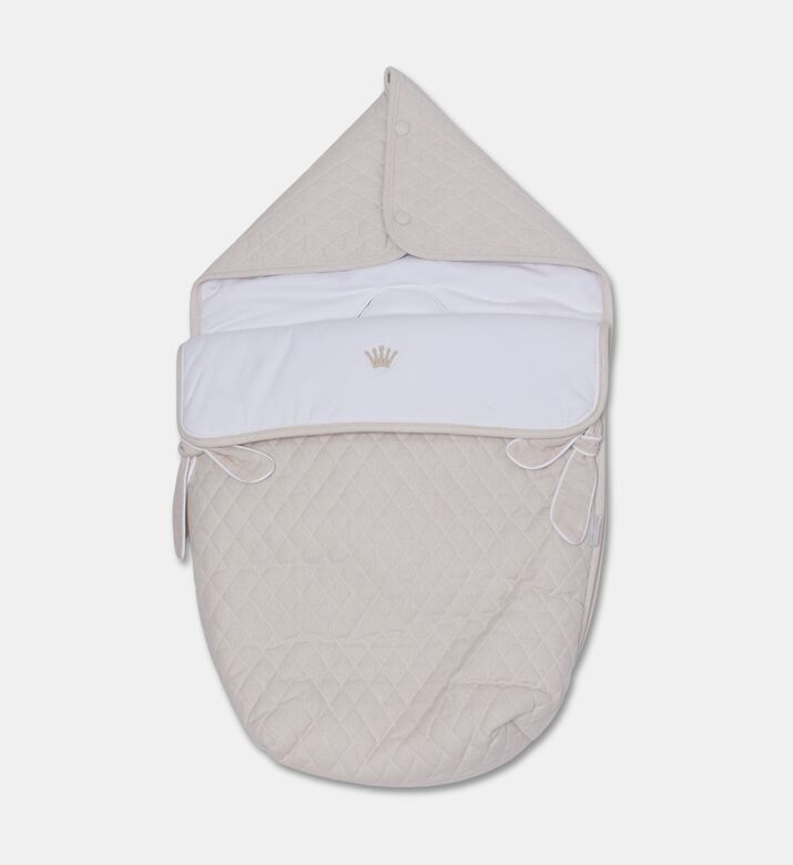 My First Collection Embroidered Crown Baby Nest, Packshot View
