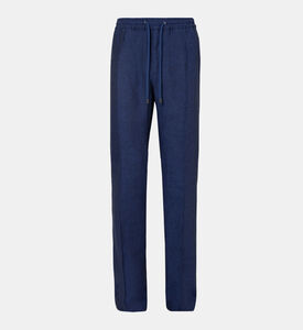 Wool Drawstrings Chino Trousers
