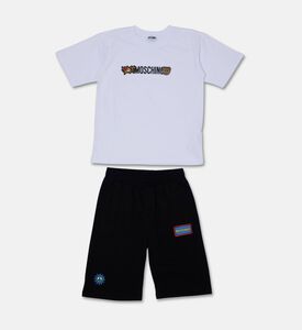 Moschino BKT Bear Patches 2-piece Short Set, Packshot View