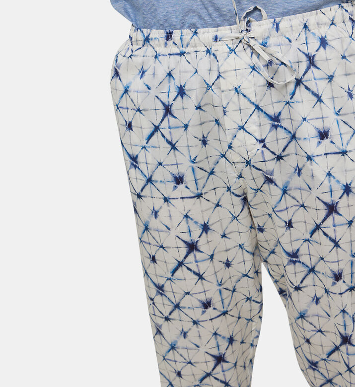 Cotton All-over Print Trousers Cotton All-over Print Trousers