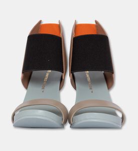 UN United Nude Cow Leather Hollowed Heel Sandals, Beige, Eu-41, Packshot View