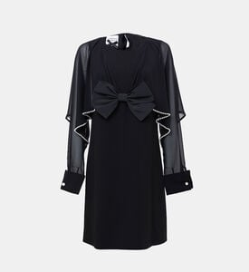 Pearls Cape Sleeve Dress Pearls Cape Sleeve Dress