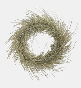 Glitter Needle Pine Wreath Deco Glitter Needle Pine Wreath Deco