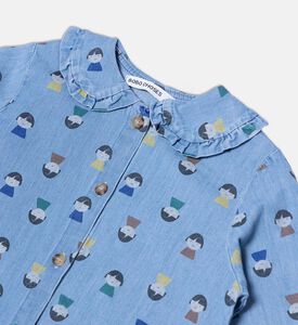 Bobo Choses All-over Print Long-sleeve Blouse, Packshot View