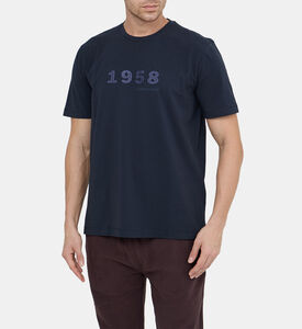 تيشيرت قطن 58 %بياقة مستديرة