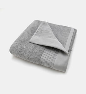 Home Deco and More Base Cotton Terry Towel, Grey, 100x150-cm, Packshot View