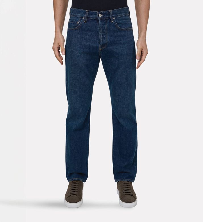 Citizens of Humanity Faded Straight-leg Jeans, Model View