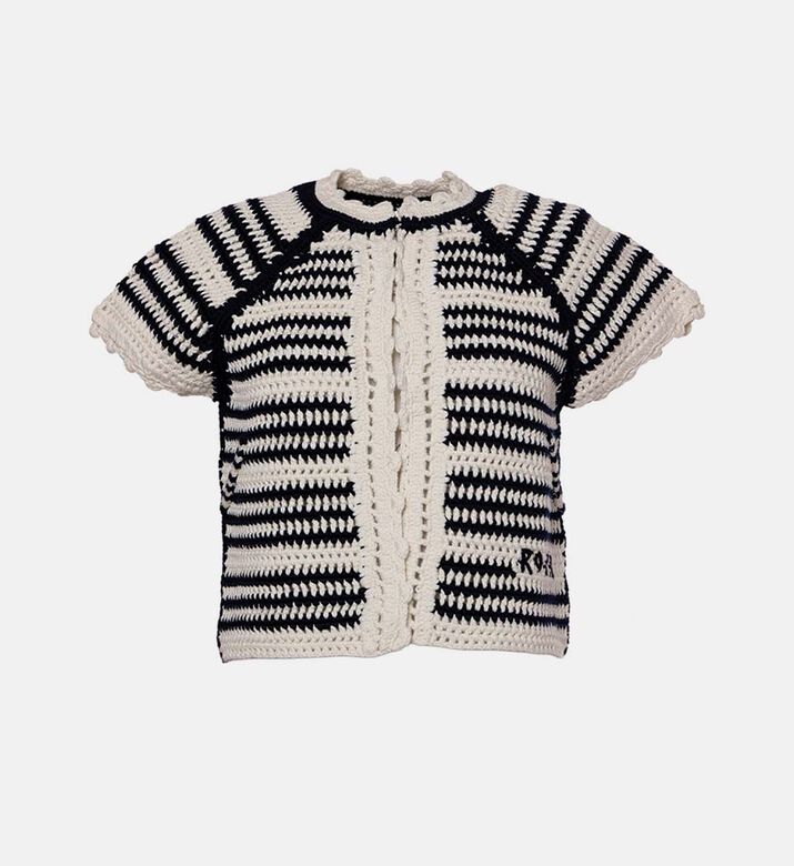 Zelie Co Striped Cardigan