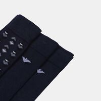 Logo Knit Short Socks 3-pack Set