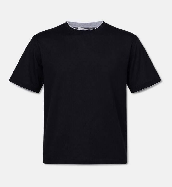 L.B.M Cotton Crewneck T-shirt, Packshot View