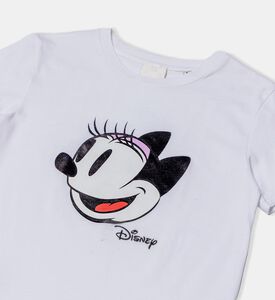 Ortensia-print Metallic-effect T-shirt Ortensia-print Metallic-effect T-shirt