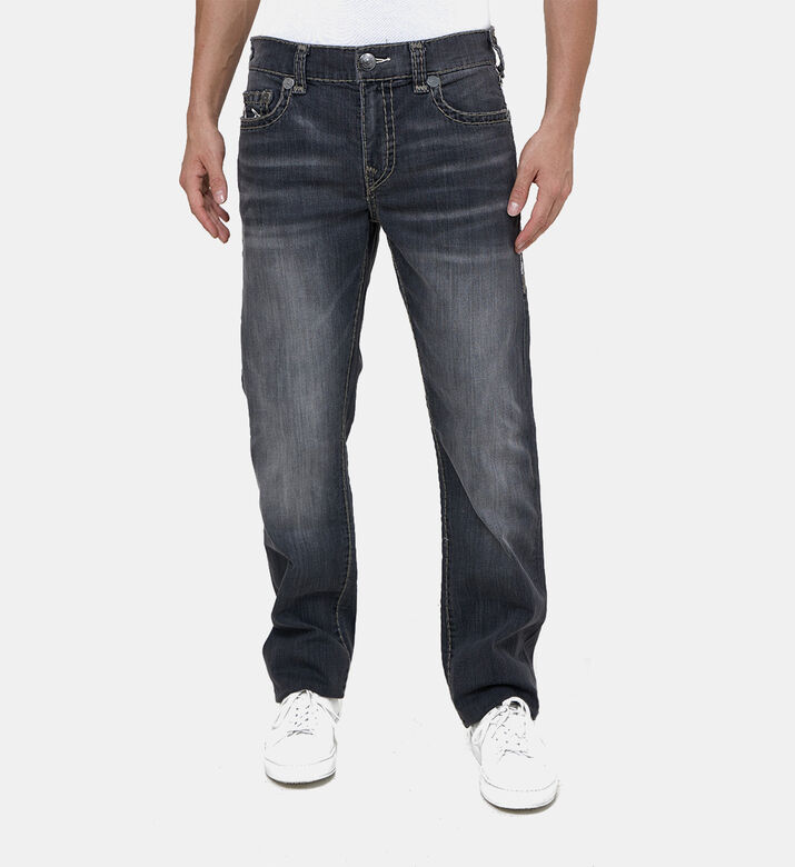 Straight-leg 5-pockets Denim Pants
