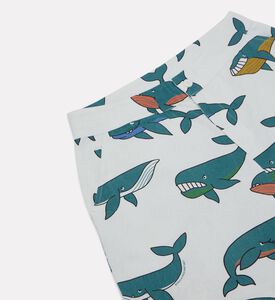 Stella McCartney Whale-print Cotton Shorts, Packshot View