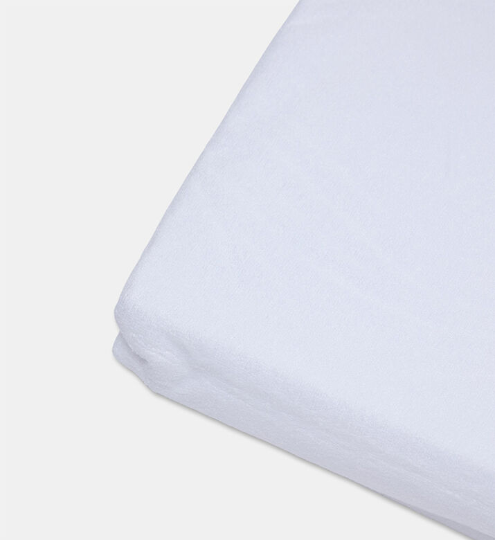 Home Deco and More Waterproof Mattress Protector, White, 100x200x30-cm, Packshot View