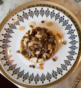 طقم صحون بورسلين سفرة 4 قطع