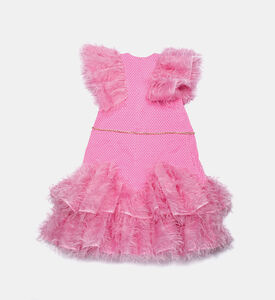 Layered Feathered Dress