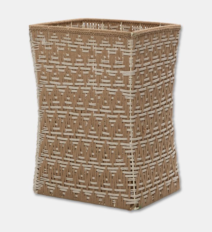 Home Deco and More Kavi Cotton Rope Waste Bin, Packshot View