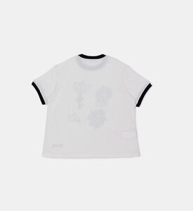 Cotton Sequin-embellished T-shirt Cotton Sequin-embellished T-shirt
