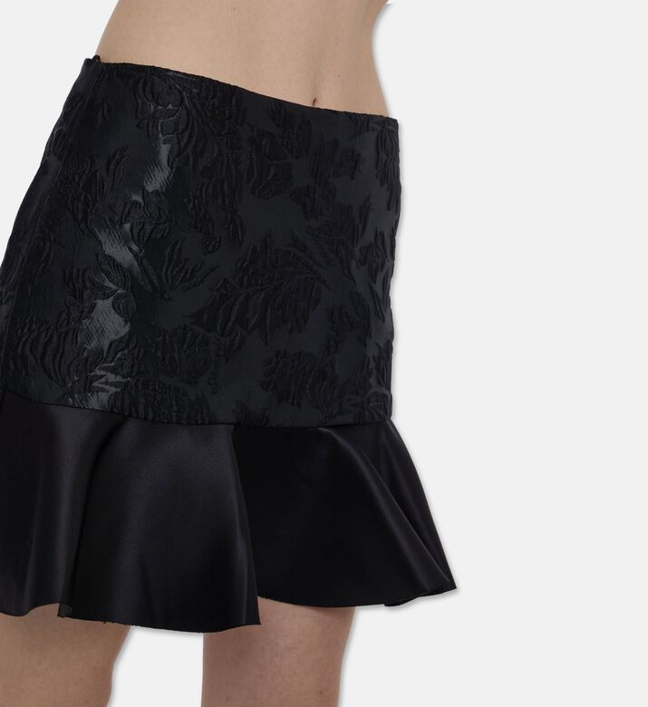 Ganni Skirt, Black, 40, Model View