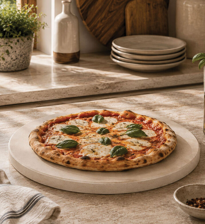 Boska Deluxe Round Pizza Stone, Packshot View