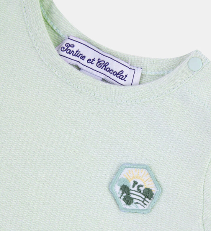 Baby Logo-patch Cotton T-shirt