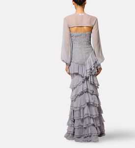 Zeena Zaki Dress Long, Model View