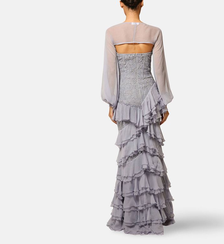 Zeena Zaki Dress Long, Model View