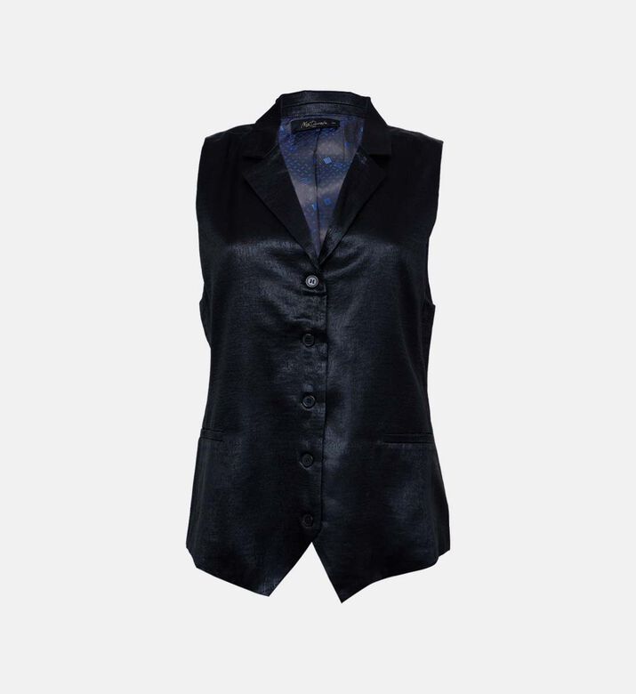 Sefana Silk Buttoned Vest