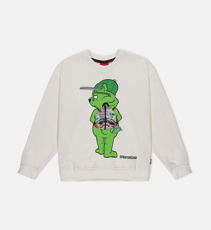 سويت شيرت بياقة دائرية شاركس إن ذا ريز بير أوفر