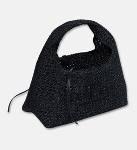 Marc Jacobs Mini Woven Sack Bag, Black, Packshot View