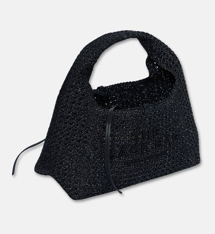 Marc Jacobs Mini Woven Sack Bag, Black, Packshot View