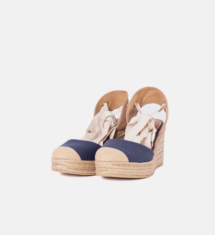 Wedge Close-toe Espadrille Sandals