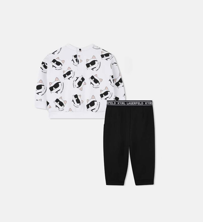 Printed Sweater Pants Set