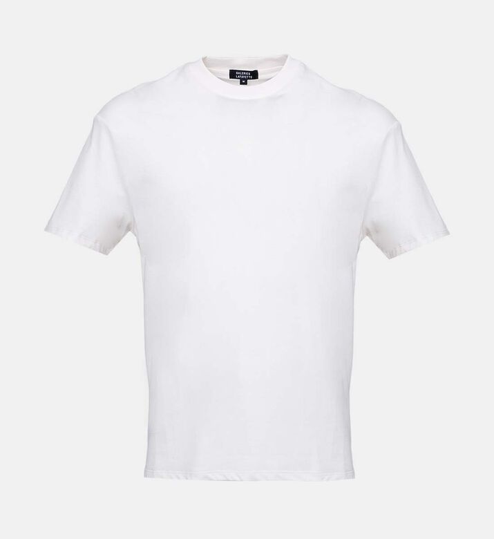 تيشيرت قطن كلاسيكي بأكمام قصيرة