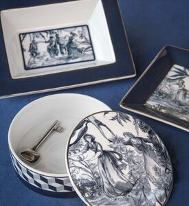 علبة بورسلين مستديرة فرساي