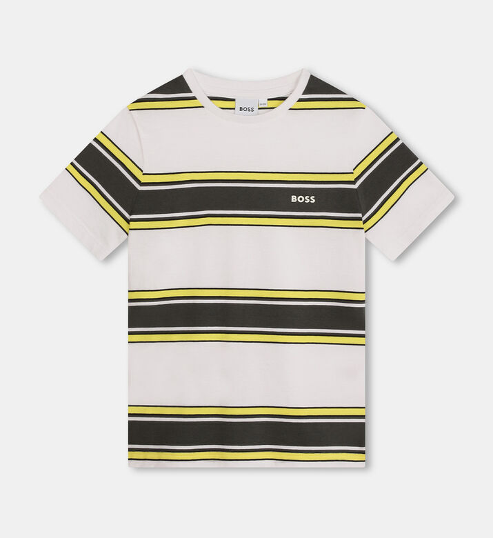 Boy Striped Short Sleeve T-shirt