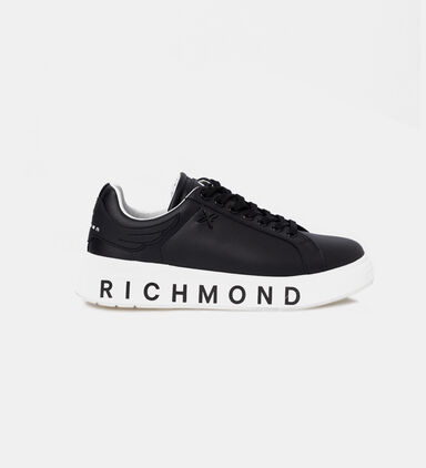 Logo Printed Eco Leather Sneakers