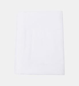 Jacquard Vegetal Mood Cotton Tablecloth, White, 150x220-cm, Packshot View
