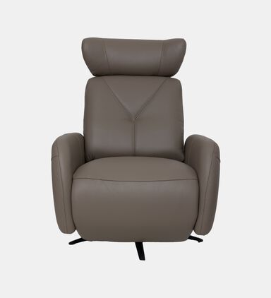 Mezzo Manual Leather Recliner Arm Chair
